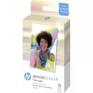   HP Sprocket HPIZL2X350 Fénykép nyomtató fénykép papír 50 db