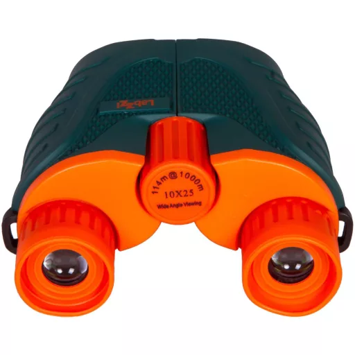 Levenhuk Távcső 10 x 25 mm Porro Zöld, Narancs 74099