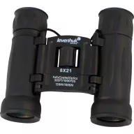Levenhuk Távcső 8 x 21 mm Tetőélprizmás Fekete 67675
