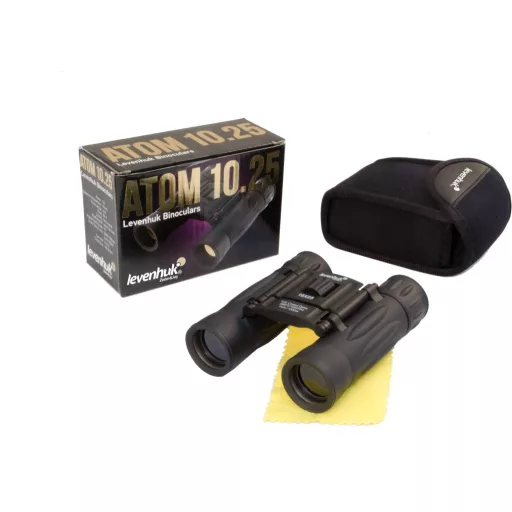 Levenhuk Távcső 10 x 25 mm Tetőélprizmás Fekete 67676