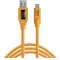 Tether Tools USB kábel USB-C® dugó, USB-C® dugó 4.60 m Narancs CUC3215-ORG