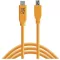 Tether Tools USB kábel USB 2.0 USB-C® dugó, USB mini B dugó 4.60 m Narancs CUC2415-ORG