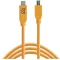 Tether Tools USB kábel USB 2.0 USB-C® dugó, USB mikro B dugó 4.60 m Narancs CUC2515-ORG