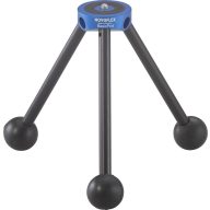   Novoflex Háromlábú állvány Munkamagasság=4.7 - 14.5 cm Fekete, Kék