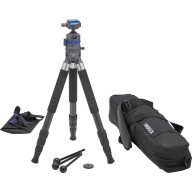   Novoflex Mini állvány Munkamagasság=16 - 134.5 cm Fekete, Szürke