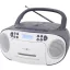 Reflexion CD-Player CD-s rádió DAB+, DAB, URH AUX, CD, Kazetta, USB Fehér, Szürke