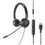 Renkforce RF-HS-360 Számítógép On Ear headset Vezetékes Stereo Fekete Hangerő szabályozás, Mikrofon némítás