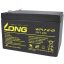 Long WPL7.2-12 Ólomakku 12 V 7.2 Ah Ólom-vlies (AGM) (Sz x Ma x Mé) 151 x 102 x 65 mm 6,35 mm-es laposérintkezős dugó Kis önkisülés, Karbantartásmentes