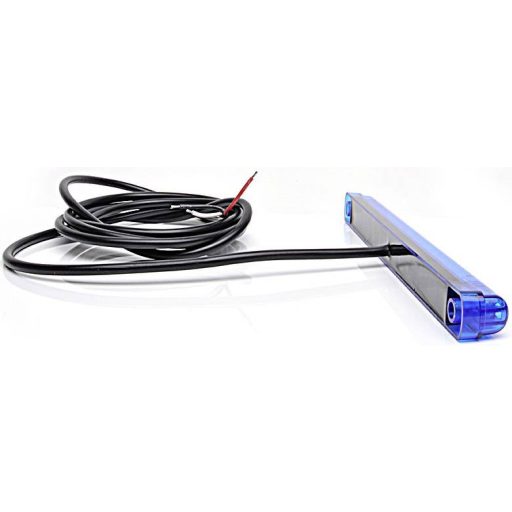 WAS Első villogó W134 1028 12 V, 24 V Fedélzeti hálózatról Csavaros szerelési mód, Felszerelhető Kék