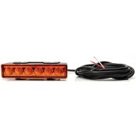   WAS Első villogó W117 898.1 12 V, 24 V Fedélzeti hálózatról Felszerelhető, Beépíthető, Csavaros szerelési mód Narancssárga