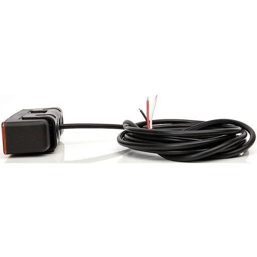 WAS Első villogó W117 898.1 12 V, 24 V Fedélzeti hálózatról Felszerelhető, Beépíthető, Csavaros szerelési mód Narancssárga