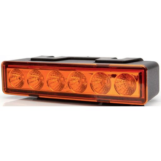 WAS Első villogó W117 898.1 12 V, 24 V Fedélzeti hálózatról Felszerelhető, Beépíthető, Csavaros szerelési mód Narancssárga