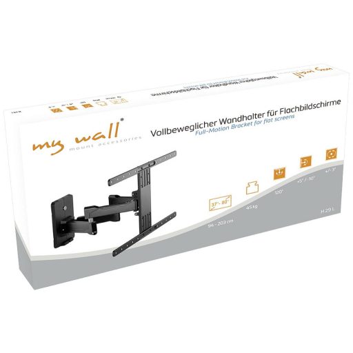 My Wall H 29 L TV fali tartó 94,0 cm (37) - 203,2 cm (80) Dönthető, Forgatható