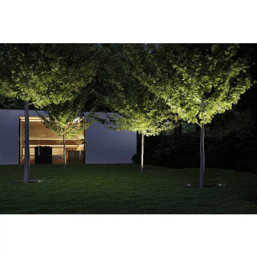 Paulmann 94387 Padlóba építhető lámpa Fixen beépített LED-es LED Nemesacél