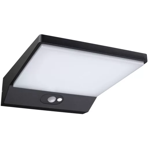 Paulmann 94334 Ronas Napelemes fali lámpa EEK: A (A - G) 5 W Melegfehér Sötétszürke