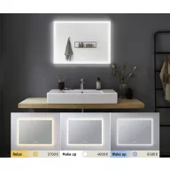   Paulmann HomeSpa Mirra 93013 Fürdőszobai fali lámpa Melegfehér Króm, Fehér