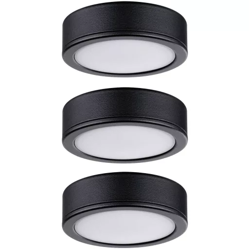 Paulmann LED-es bútormegvilágító lámpa LED Fixen beépített LED-es 9 W Melegfehér Fekete