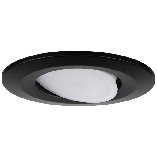 Beépíthető LED-es lámpakészlet 3x 680lm 4000K 6W 230V, fekete (matt), Paulmann 99991