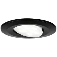   Beépíthető LED-es lámpakészlet 3x 680lm 4000K 6W 230V, fekete (matt), Paulmann 99991