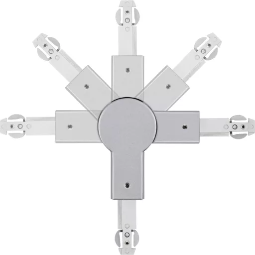 Paulmann URail Gelenk-Verbinder 96964 Nagyfeszültségű sínes rendszer elemek Csuklós összekötő Króm (matt)