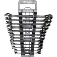   Wiha 44665 Racsnis csavarkulcs készlet 12 részes Kulcsszélesség (metrikus) 8 - 19 mm