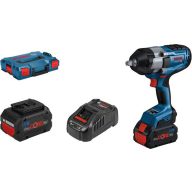   Bosch Professional GDS 18V-1000 06019J8303 Akkus ütvecsavarozó 1000 Nm 18 V Vele szállított akkuk száma 2 5.5 Ah Lítiumion 2. akkuval, Töltővel, Hordtáskával