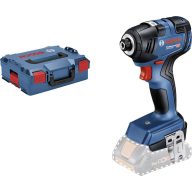  Bosch Professional GDR 18V-200 06019J2106 Akkus ütvecsavarozó 200 Nm 18 V Vele szállított akkuk száma 0 Lítiumion akku nélkül, töltő nélkül, Hordtáskával, kefe