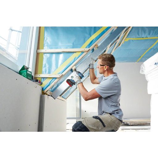 Bosch Professional GDR 18V-200 06019J2106 Akkus ütvecsavarozó 200 Nm 18 V Vele szállított akkuk száma 0 Lítiumion akku nélkül, töltő nélkül, Hordtáskával, kefe