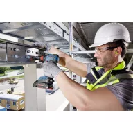   Bosch Professional GDX 18V-200 06019J2206 Akkus ütvecsavarozó 200 Nm 18 V Vele szállított akkuk száma 2 4.0 Ah Lítiumion 2. akkuval, Töltővel, Hordtáskával,