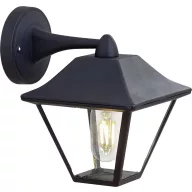   VTEC VT-843 8686 LED-es kültéri fali lámpa E27 Matt fekete