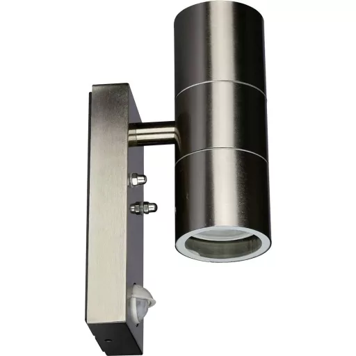 V-TAC VT-7622PIR 7503 LED-es kültéri fali lámpa LED GU10 Nemesacél