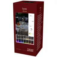   Konstsmide 7830-630 Lyon LED-es akkus asztali lámpa 2.5 W Melegfehér, RGB Zöldes szürke