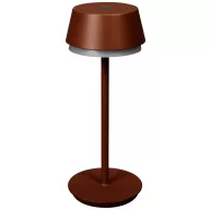   Konstsmide 7830-960 Lyon LED-es akkus asztali lámpa 2.5 W Melegfehér, RGB Terrakotta