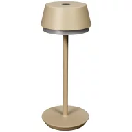   Konstsmide 7830-330 Lyon LED-es akkus asztali lámpa 2.5 W Melegfehér, RGB Homok