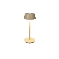   Konstsmide 7830-330 Lyon LED-es akkus asztali lámpa 2.5 W Melegfehér, RGB Homok