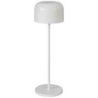   Konstsmide 7834-250 Lille LED-es akkus asztali lámpa 3.5 W Melegfehér Fehér