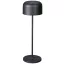Konstsmide 7834-750 Lille LED-es akkus asztali lámpa 3.5 W Melegfehér Fekete
