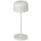 Konstsmide 7835-250 Lille LED-es akkus asztali lámpa 2.2 W Melegfehér Fehér