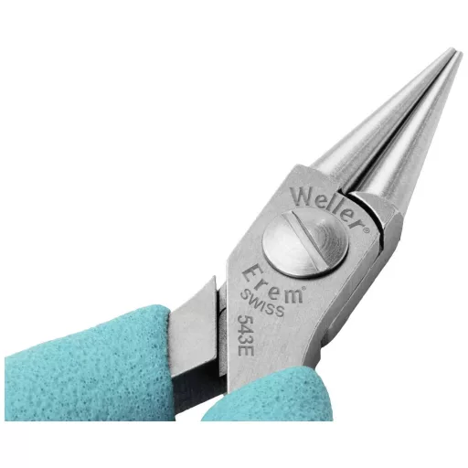 Weller Erem® 543E Kerekcsőrű fogó 120 mm 1 db