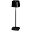Konstsmide 7829-750 Capri LED-es akkus asztali lámpa 2.2 W Melegfehér Fekete