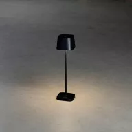   Konstsmide 7829-750 Capri LED-es akkus asztali lámpa 2.2 W Melegfehér Fekete