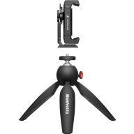   Sennheiser Mobile Kit Állvány készlet 1/4 col Munkamagasság=13.5 cm Fekete Okostelefon-tartóval