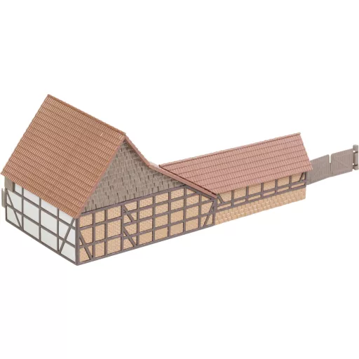 Faller 232371 N Mezőgazdasági épület kiegészítőkkel