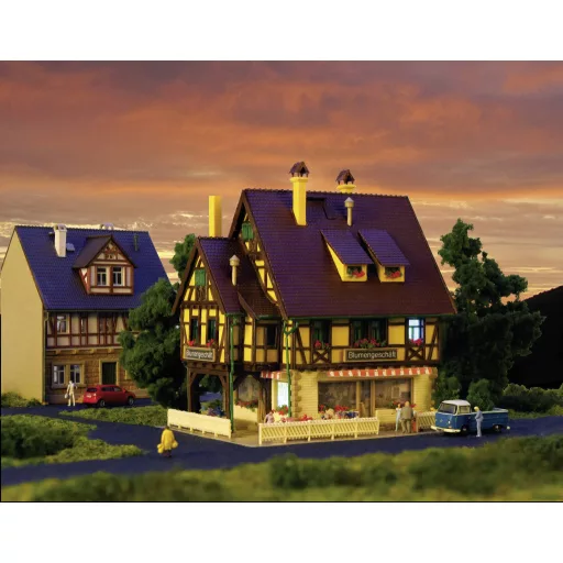 Vollmer 47692 N Virágüzlet belső díszítéssel