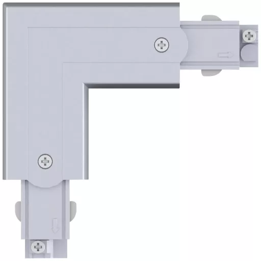 Paulmann 91370 ProRail3 L-Connect Erde Nagyfeszültségű sínes rendszer elemek L összekötő ProRail3 Ezüst