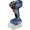 Bosch Professional GDR 18V-200 Solo 06019J2105 Akkus ütvecsavarozó 200 Nm 18 V Vele szállított akkuk száma 0 Lítiumion akku nélkül, töltő nélkül, kefe nélkül