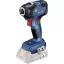 Bosch Professional GDR 18V-200 Solo 06019J2105 Akkus ütvecsavarozó 200 Nm 18 V Vele szállított akkuk száma 0 Lítiumion akku nélkül, töltő nélkül, kefe nélkül