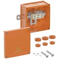   Spelsberg 86750001 Leágaztató doboz (H x Sz x Ma) 150 x 150 x 85 mm Narancs IP66 1 db