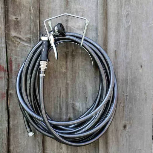 ALBA 11365 Midi Fali tömlőtartó 1 db Ezüst