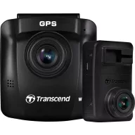   Transcend DrivePro 620 Autós kamera Látószög, vízszintes (max.)=140 ° Akku, Kijelző, Kettős kamera, Hátrameneti kamera